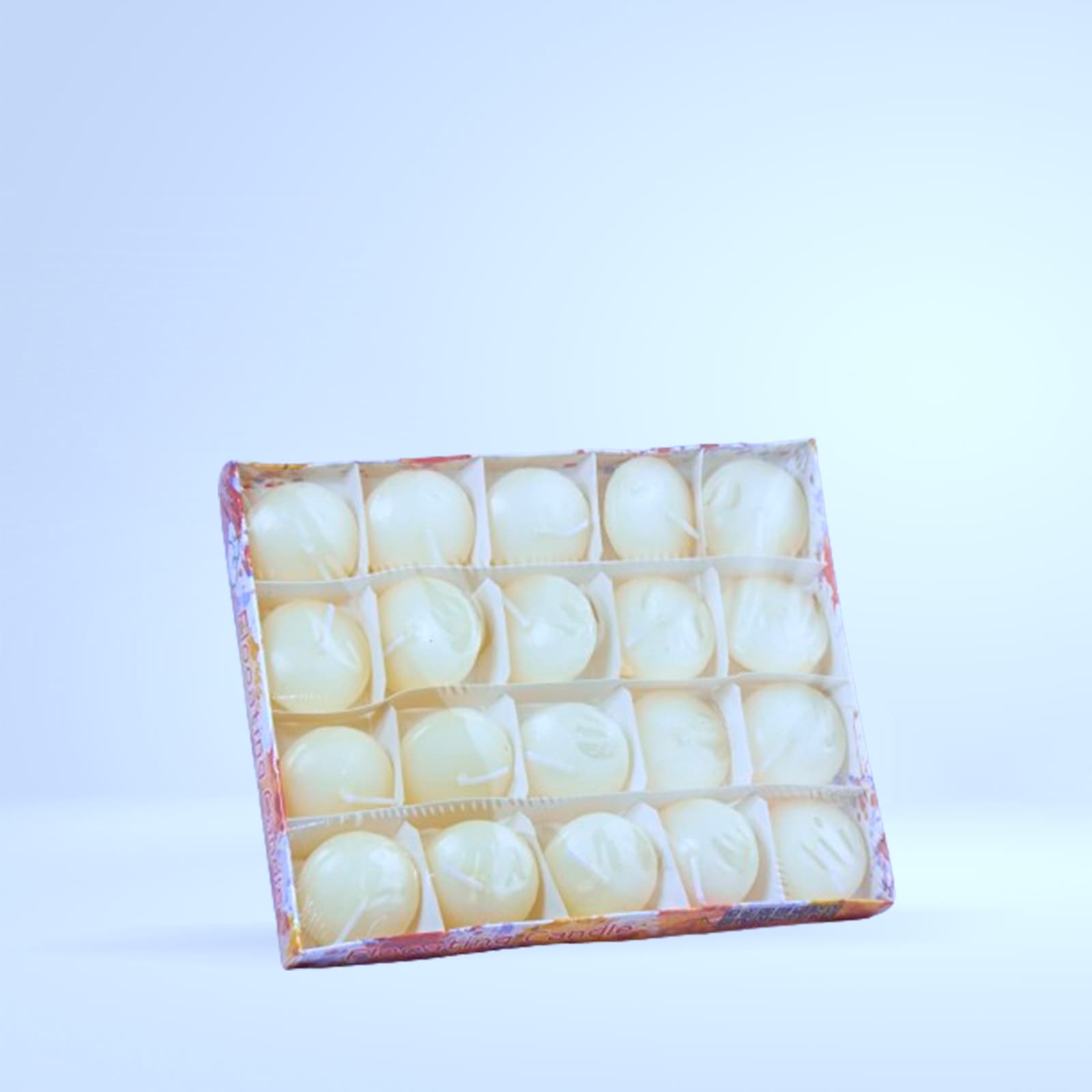 Paquets de bougies blanches petite taille