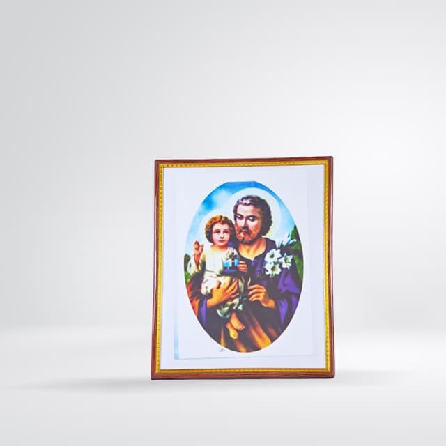 Tableau Saint Joseph avec Enfant