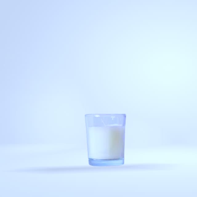 Bougie chauffe-plat bleu clair