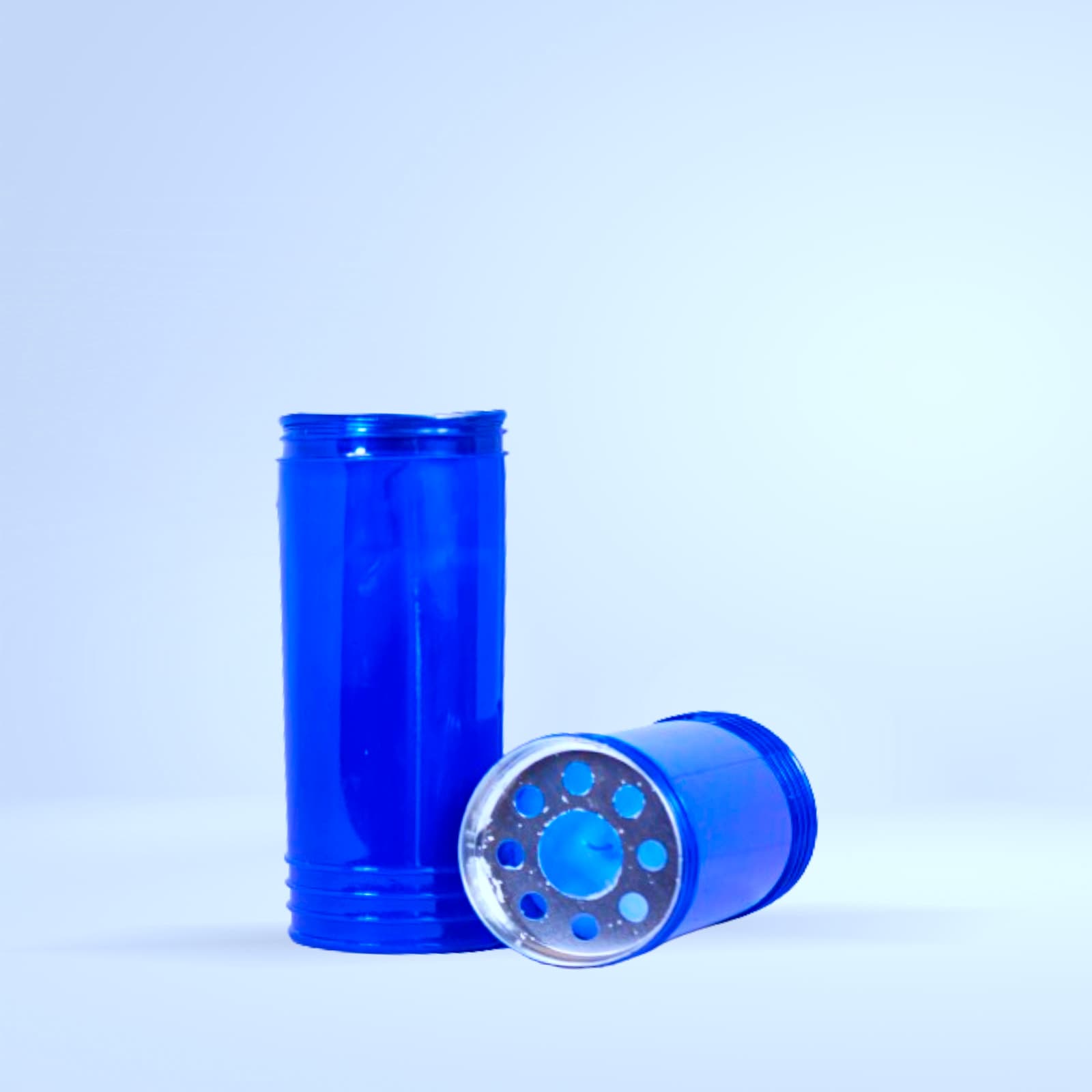 Cierge bleu à visser