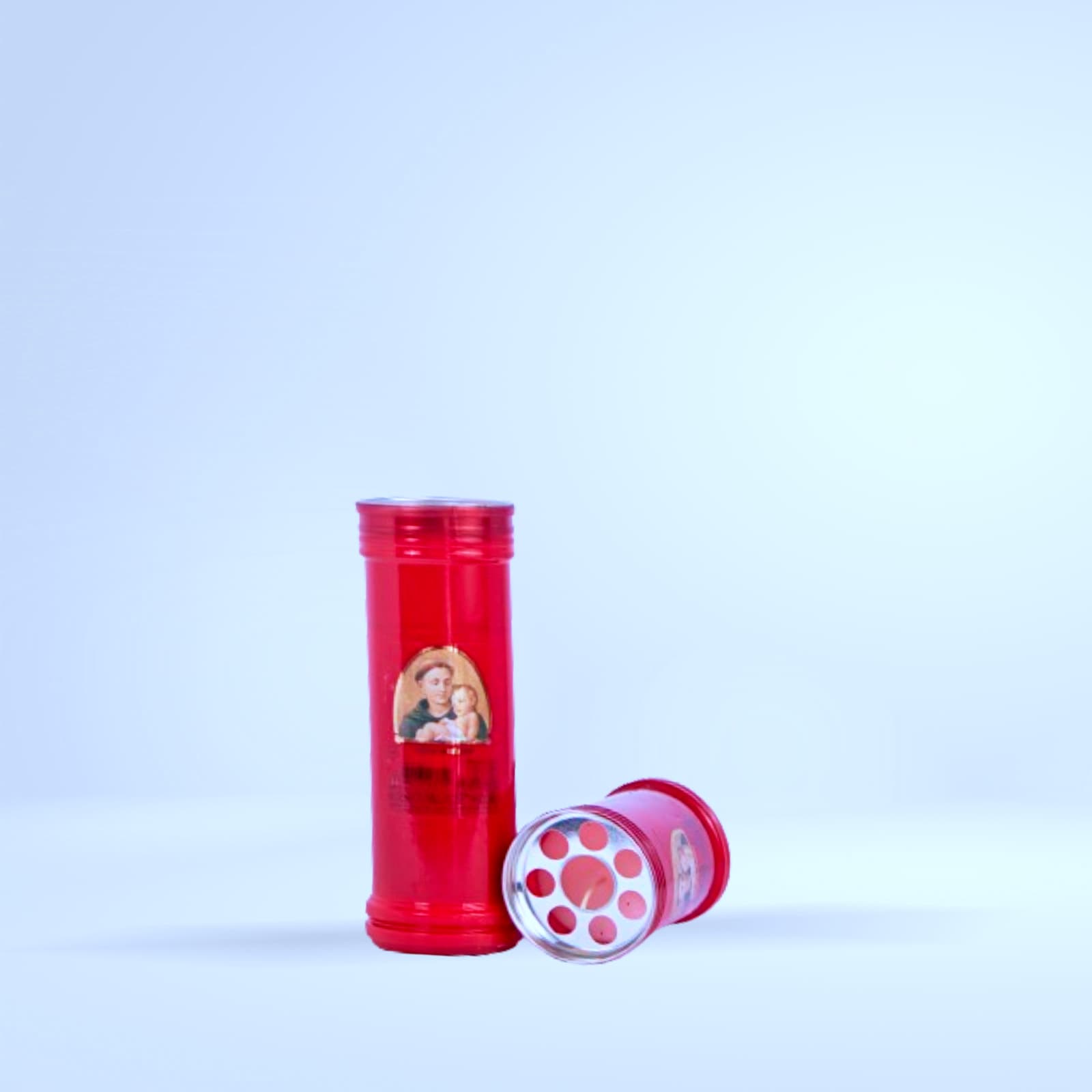 Cierge Saint Antoine rouge