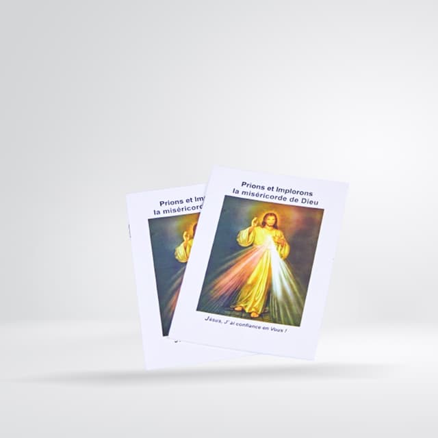 Livret "Prions et Implorons la miséricorde de Dieu"