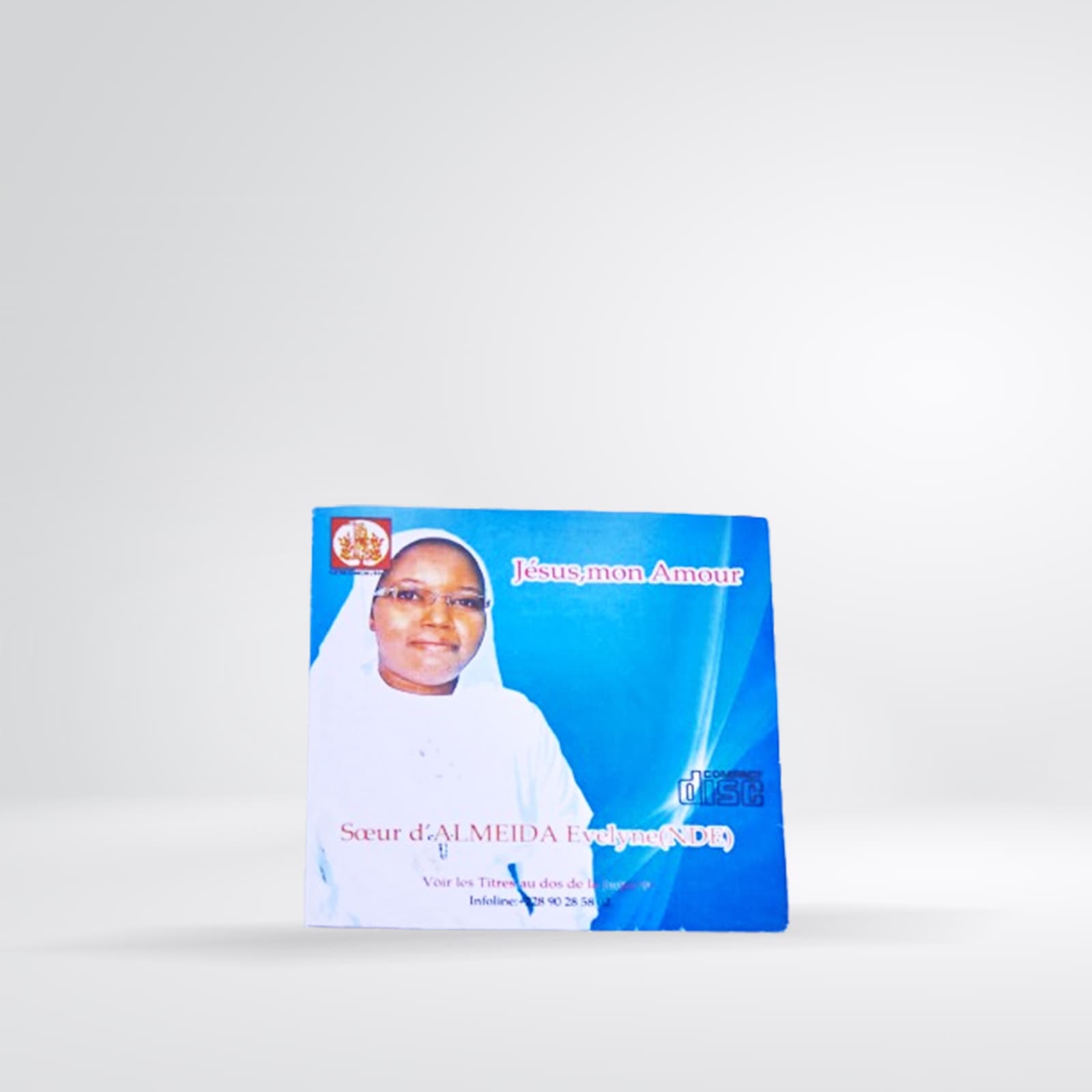 CD "Jésus, mon Amour" (Sœur d'Almeida Evelyne NDE)